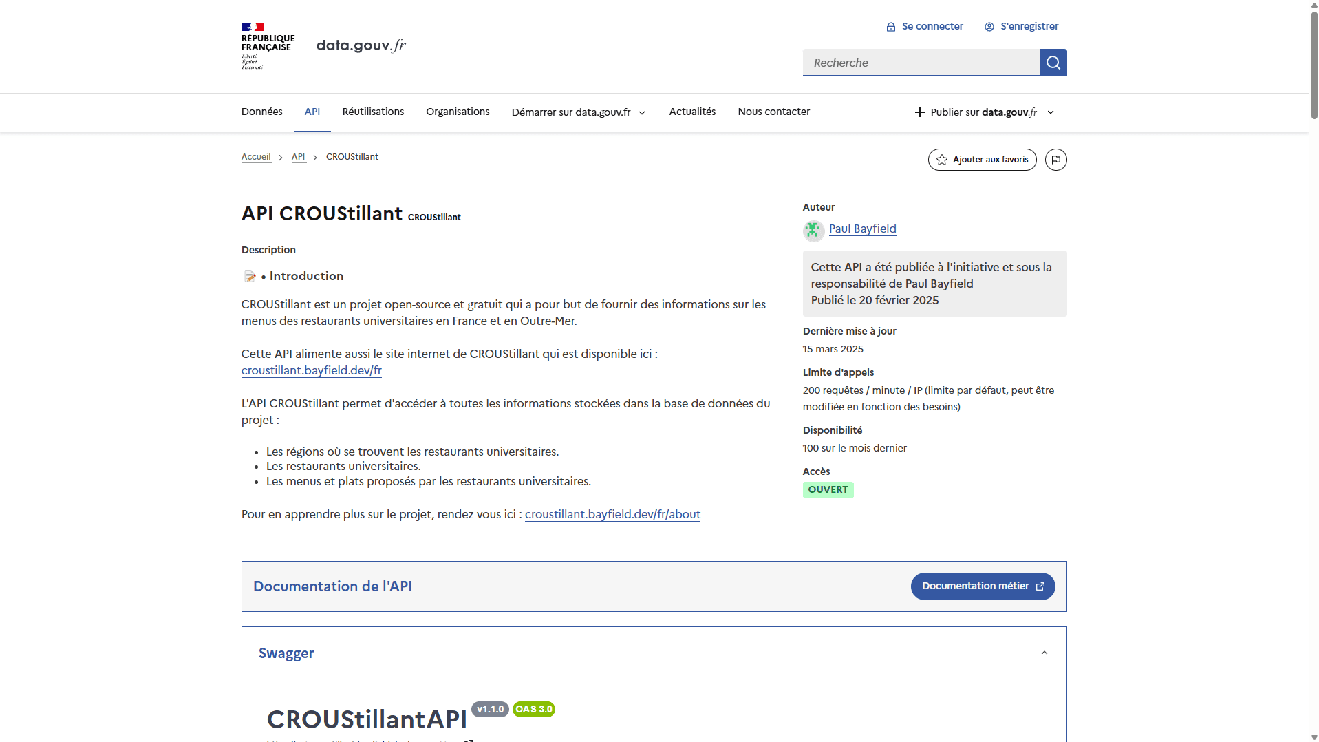 data.gouv.fr Preview