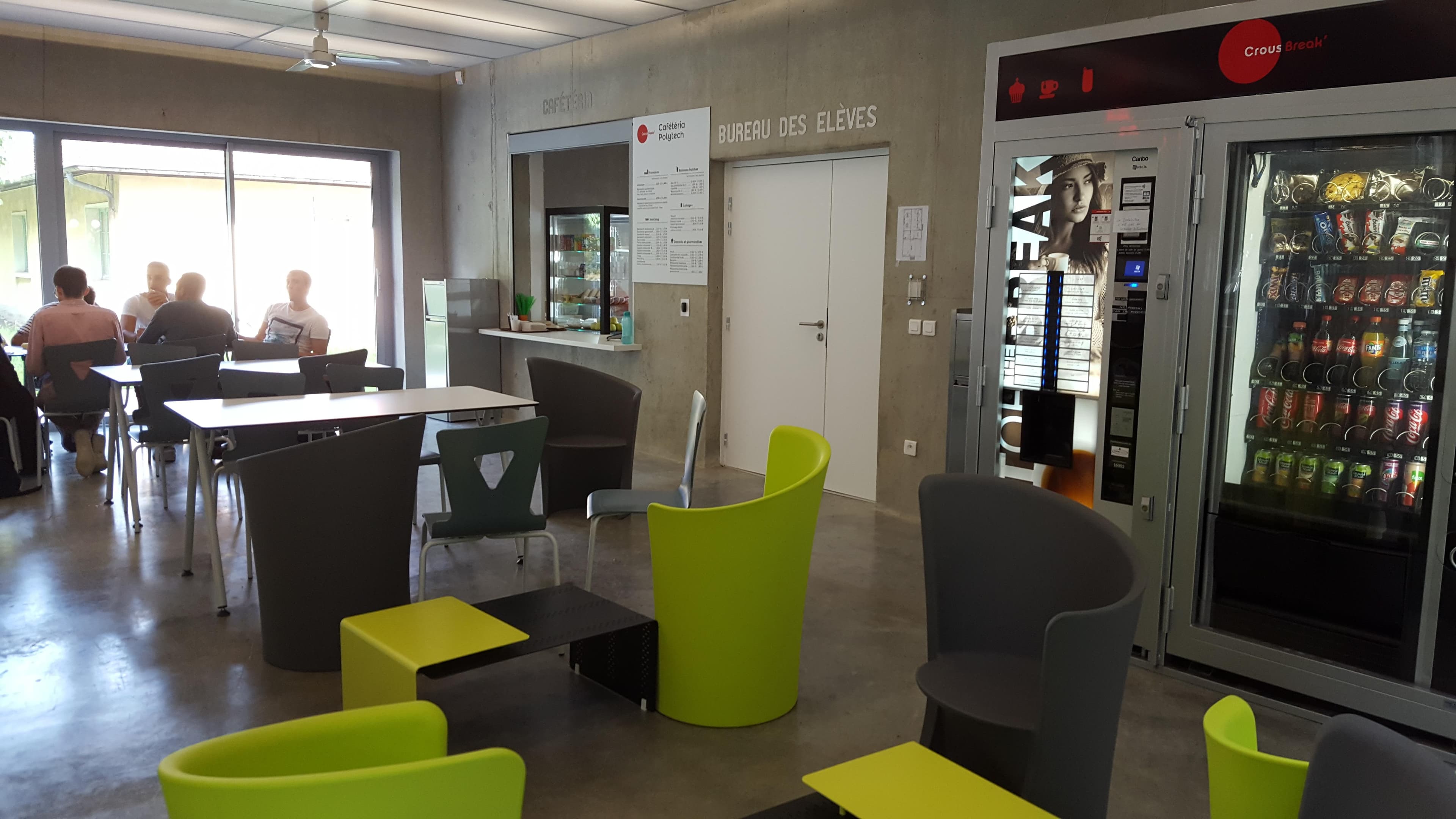 Cafétéria polytech - annecy-le-vieux