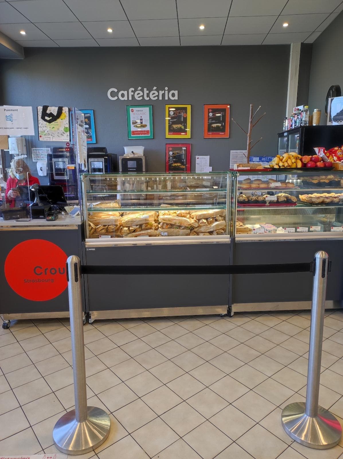 Cafétéria de la fac de droit