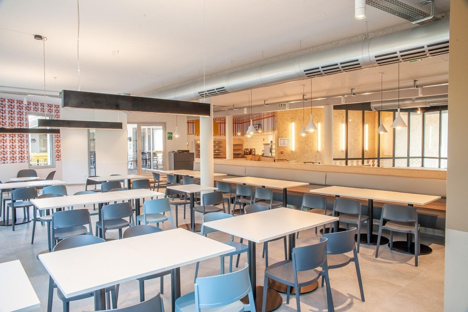 Cafétéria pab le comptoir