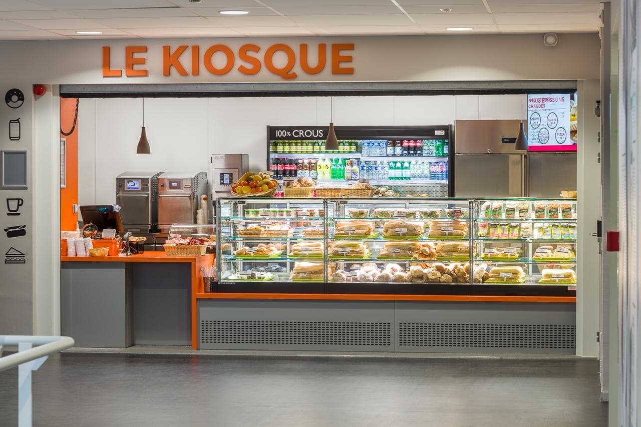 Le kiosque à bron