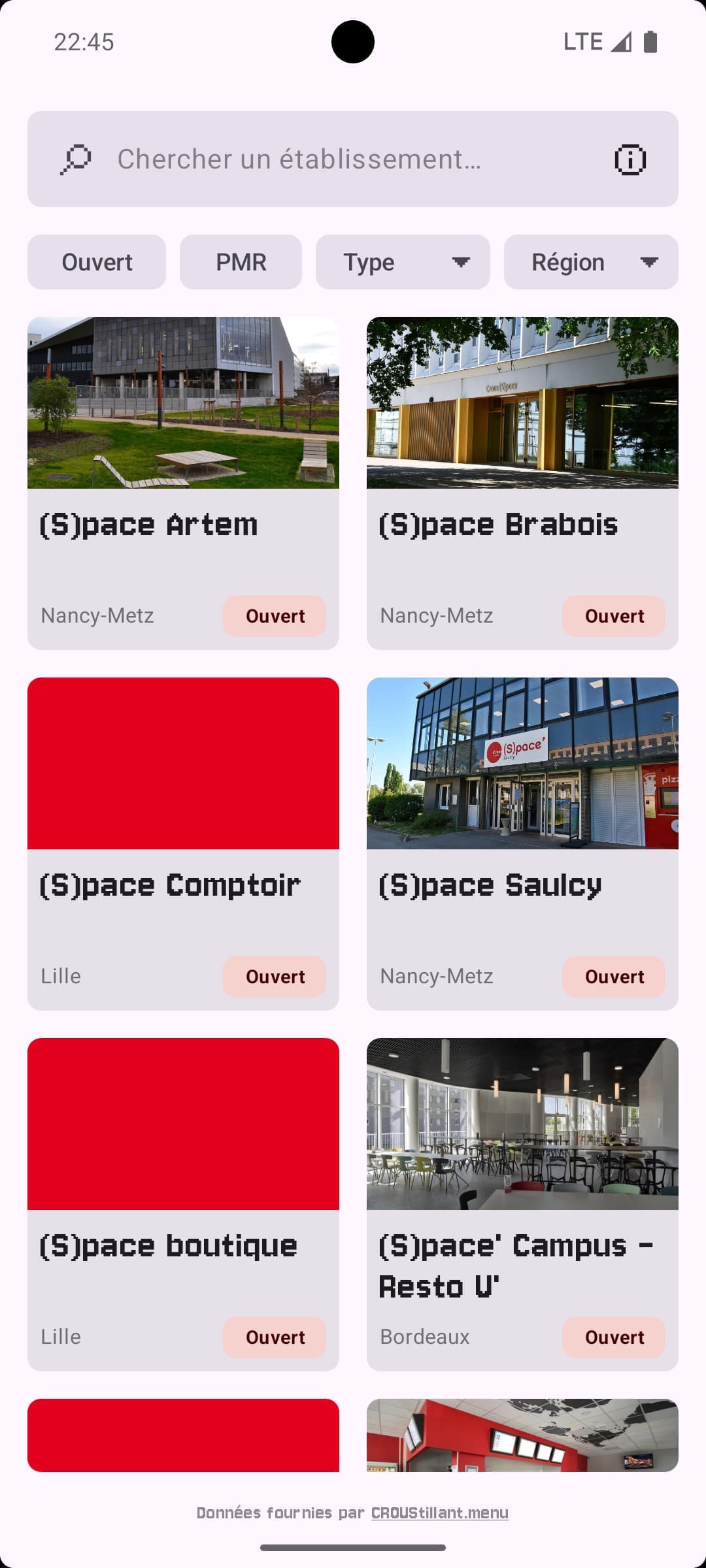 Croustillapp screenshot 1